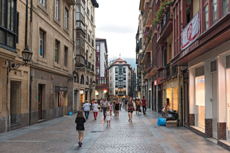 Unique Things to do in Bilbao, Spain: Casco Viejo