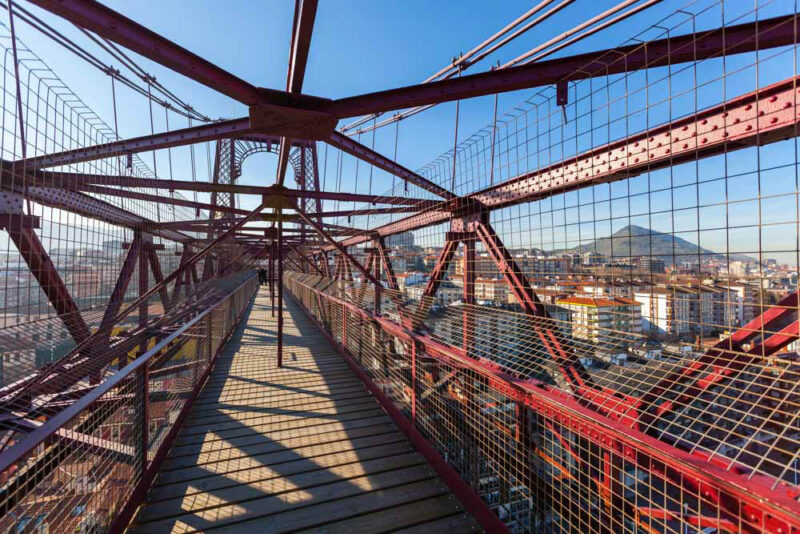 Unique Things to do in Bilbao, Spain: Vizcaya Bridge