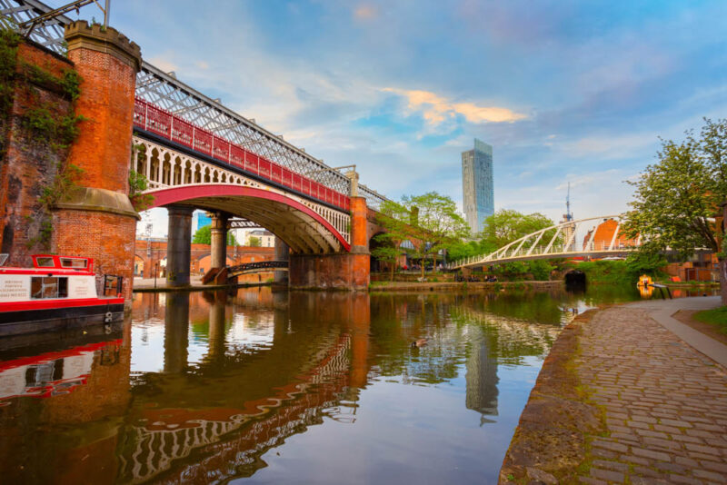 Unique Things to do in Manchester, England: Manchester Ship Canal and the River Irwell