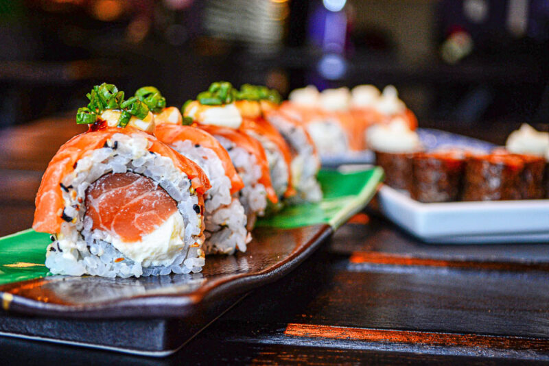 What Restaurants to try in Edinburgh: Kanpai Sushi