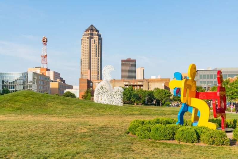 What to do in Des Moines, Iowa: Pappajohn Sculpture Park