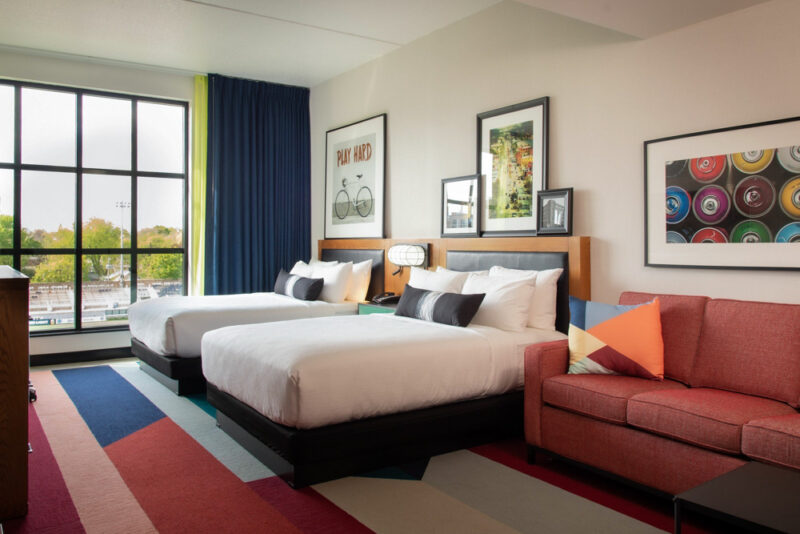 Where to stay in Madison Wisconsin: Hotel Indigo Madison Downtown