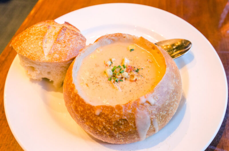 3 Days in Boston Itinerary: Bread Bowl of Clam Chowder