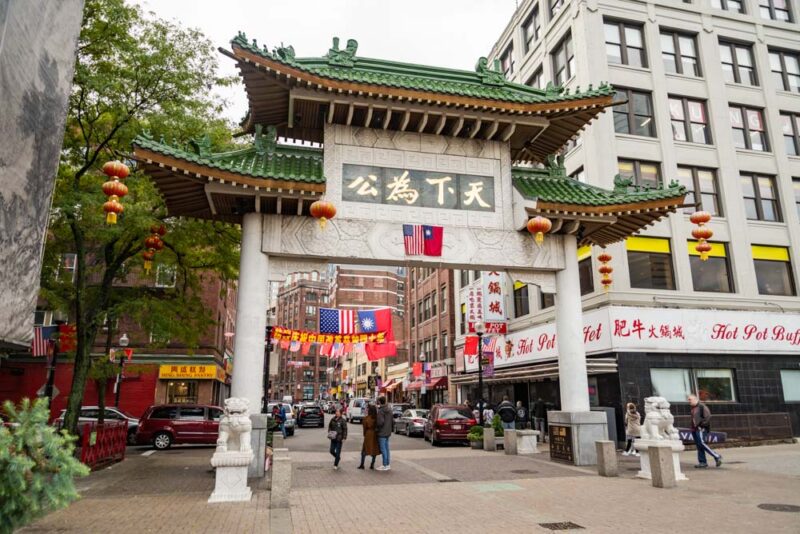 3 Days in Boston Weekend Itinerary: Chinatown