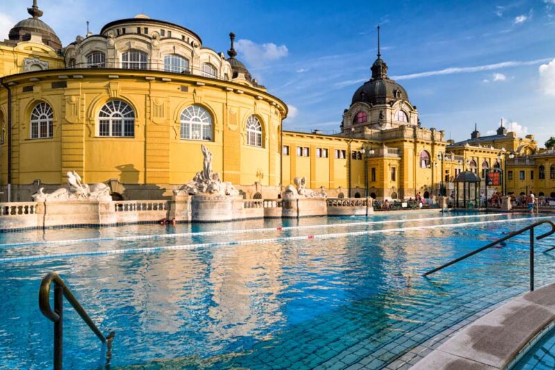 3 Days in Budapest Itinerary: Szechenyi Thermal Baths