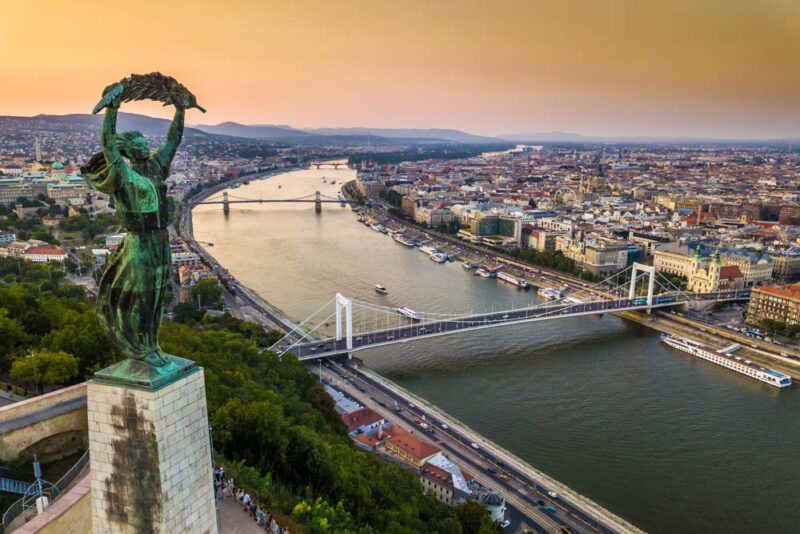 3 Days in Budapest Weekend Itinerary: Liberty Statue