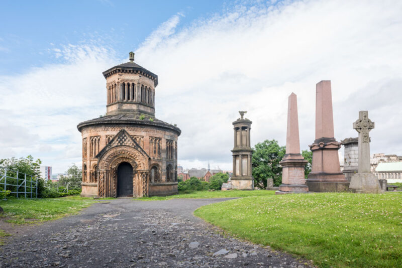 3 Days in Glasgow Itinerary: Glasgow Necropolis