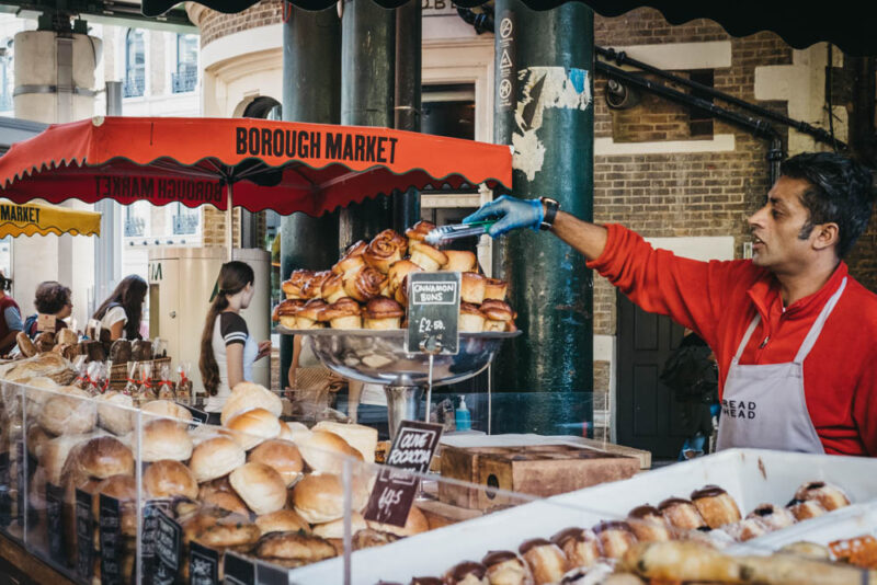 3 Days in London Itinerary: Borough Market