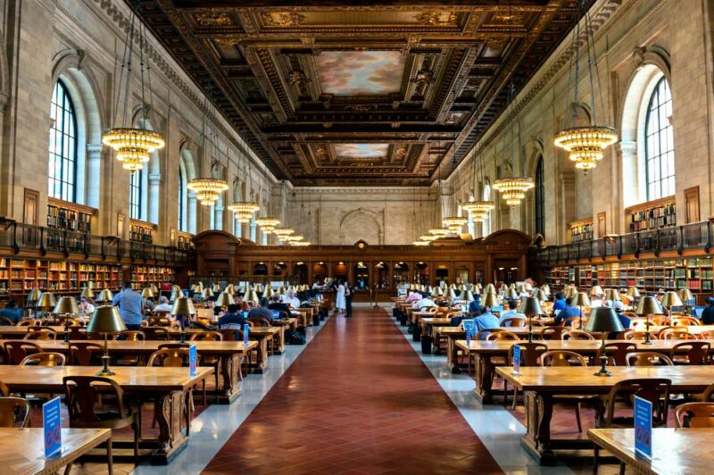 Best Things to do in New York City:  New York Public Library

