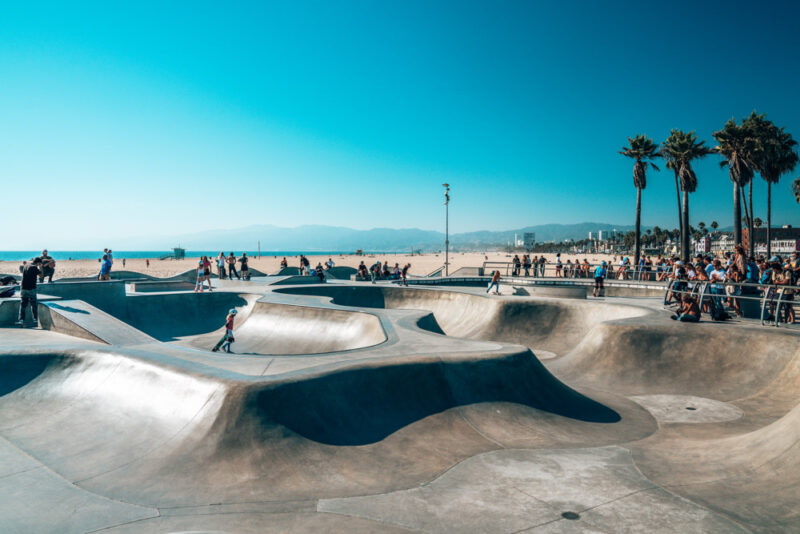 Best Things to do in Venice Beach, California: Venice Beach Skatepark
