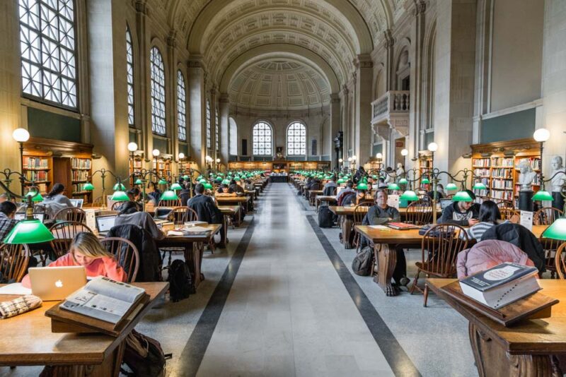 Boston 3 Days Itinerary Weekend Guide: Boston Public Library