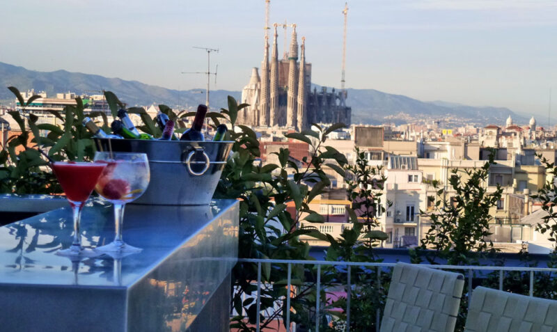 Cool Rooftop Bars in Barcelona: 83.3 Terrace Bar