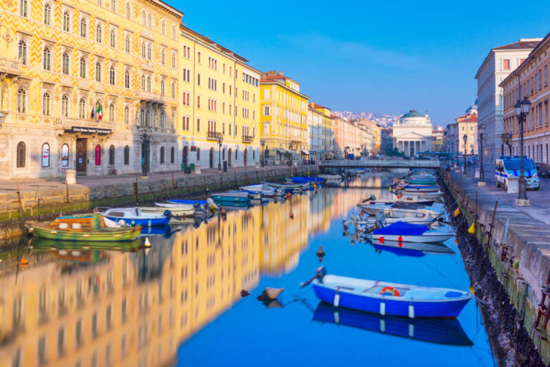 Cool Things to do in Trieste, Italy: Canale Grande