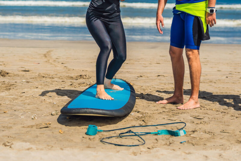 Cool Things to do in Venice Beach, California: Surfing Lesson