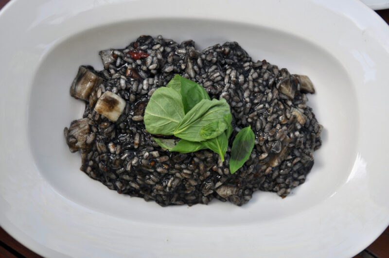 Croatian Foods to try list: Black Risotto