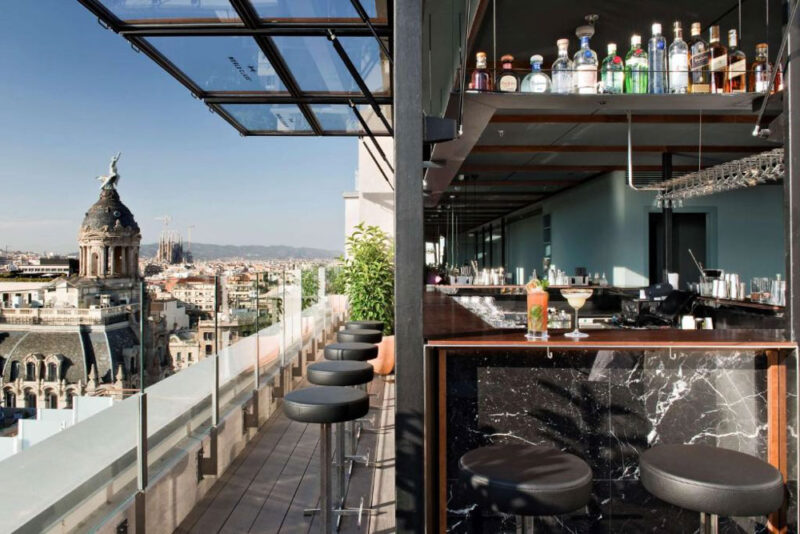 Fun Rooftop Bars in Barcelona: Eleven BCN