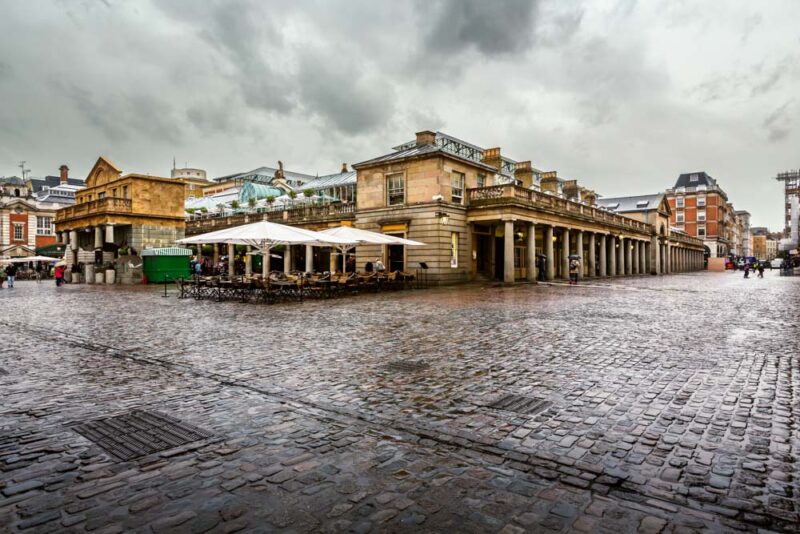 London 3 Day Itinerary Weekend Guide: Covent Garden