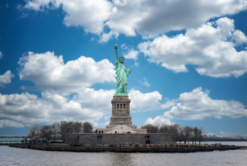 Must do things in New York City:  Ellis Island and the Statue of Liberty
