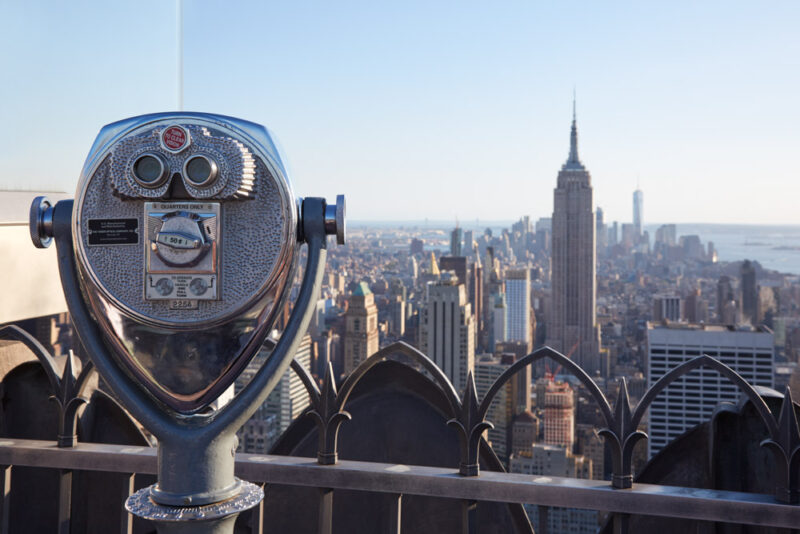 Must do things in New York City: Observation Deck at Rockefeller Center