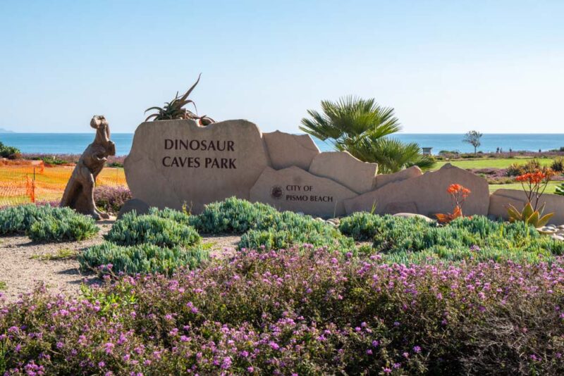 Road Trip Through California: Dinosaur Caves Park in Pismo Beach