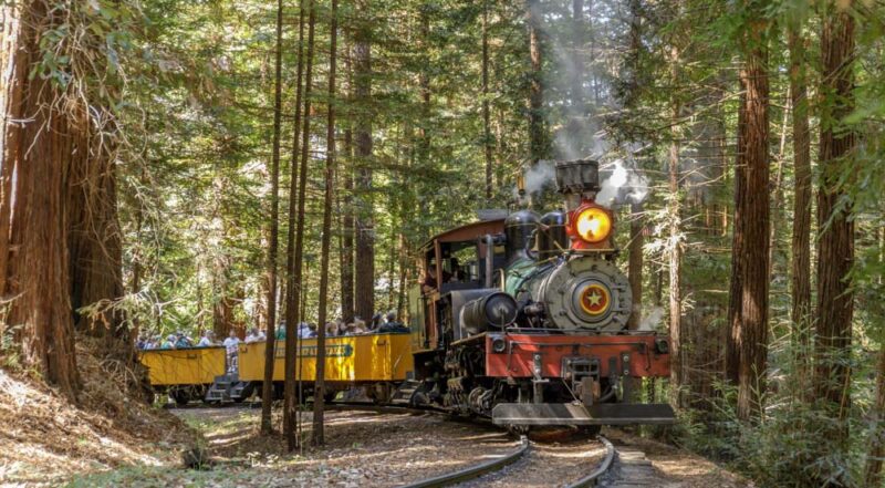 Road Trip Through California: Roaring Camp Railroads in Santa Cruz