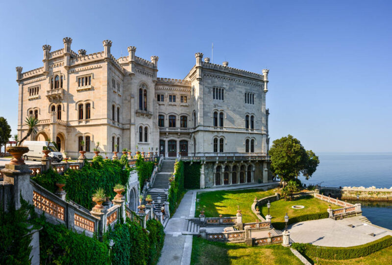 Trieste, Italy Bucket List: Castelo di Miramare