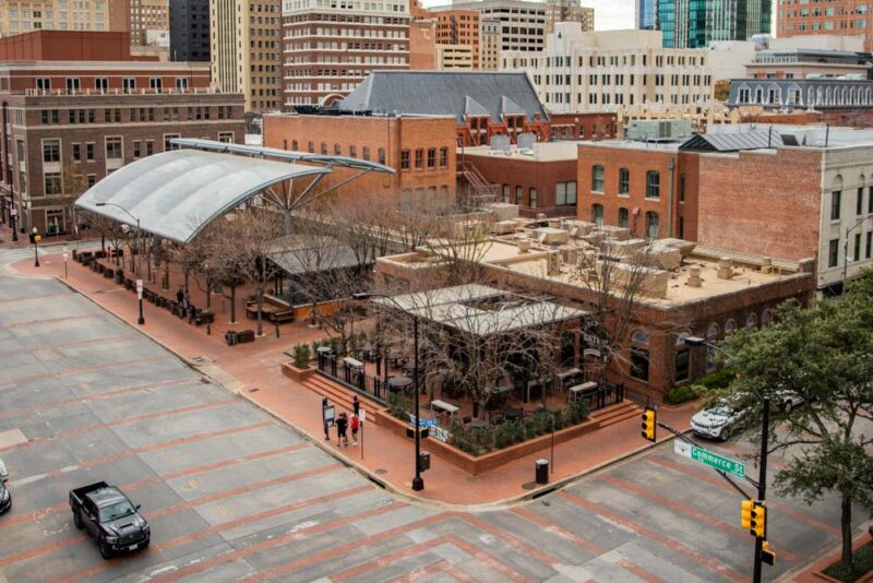 Unique Things to do in Fort Worth, Texas: Sundance Square