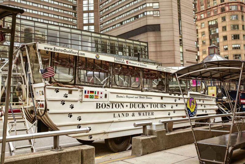 Weekend in Boston 3 Days Itinerary: Duck Tours
