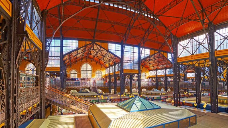 Weekend in Budapest 3 Days Itinerary: Great Market Hall