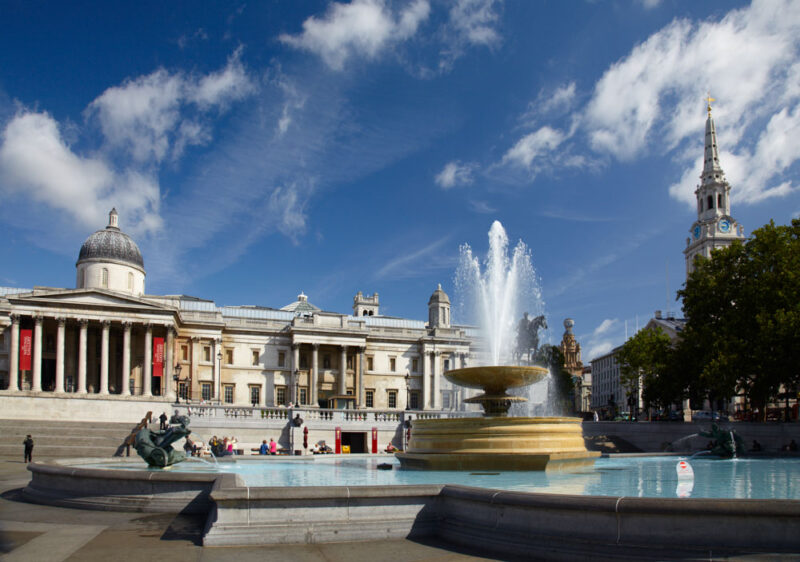 Weekend in London 3 Days Itinerary: Trafalgar Square