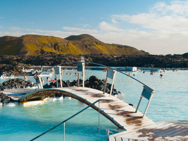 Where to Vacation in Europe in January: Blue Lagoon in Iceland
