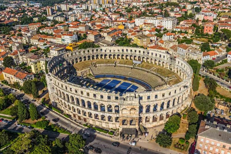 2 Week Croatia Itinerary: Roman Built Arena