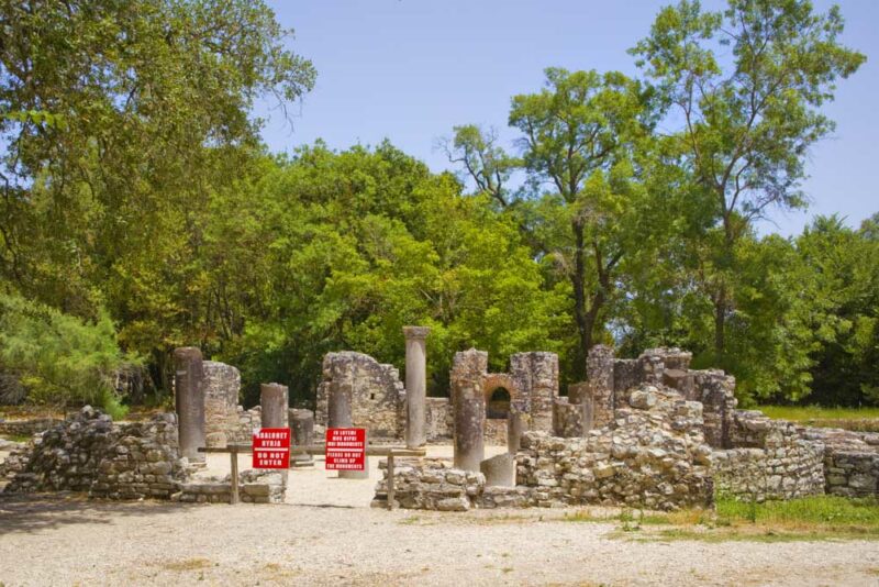 2 Week Itinerary in Albania: Butrint National Park
