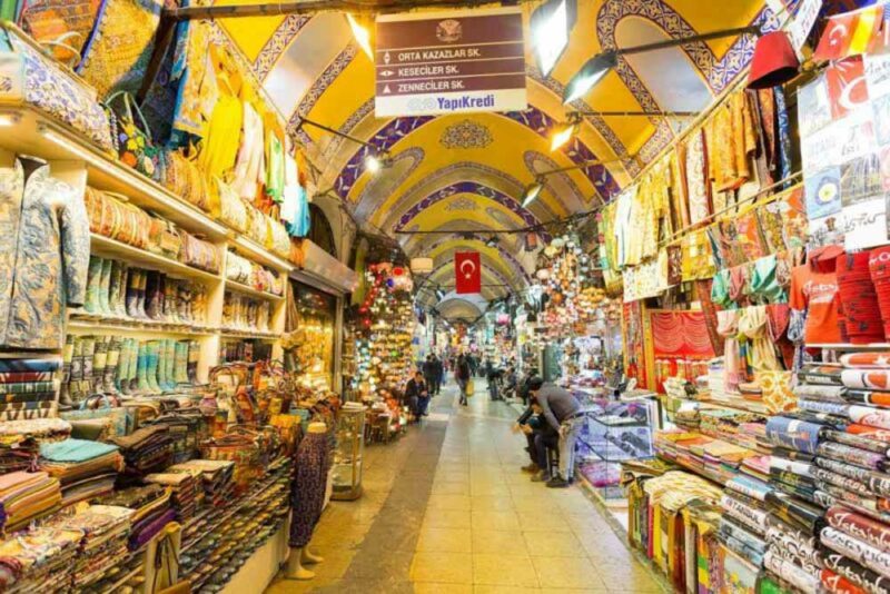 2 Week Turkey Itinerary: Grand Bazaar