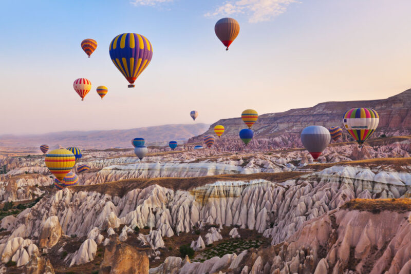2 Weeks in Turkey Itinerary: Hot Air Balloon Flight