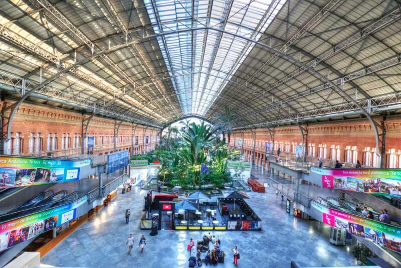 3 Days in Madrid Weekend Itinerary: Atocha Station