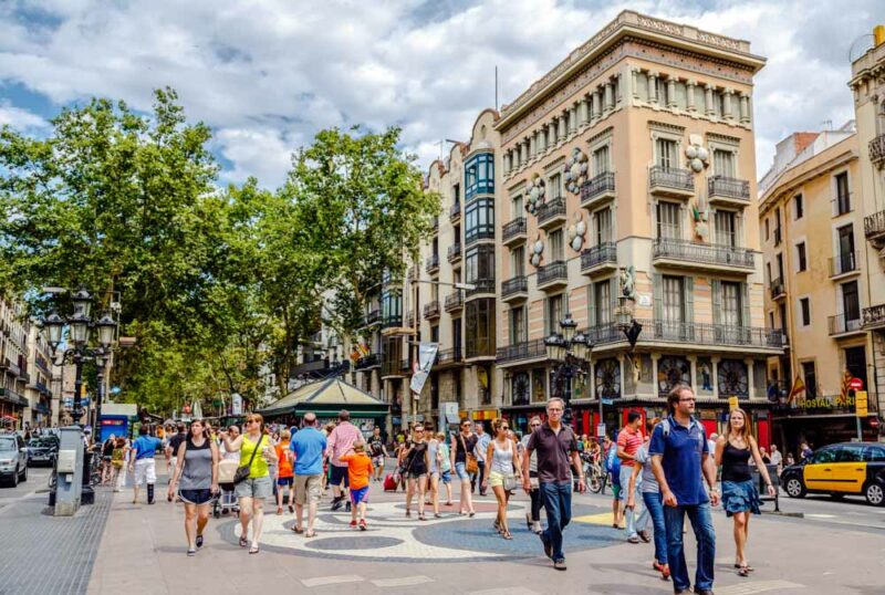 Barcelona 3 Day Itinerary Weekend Guide: La Rambla