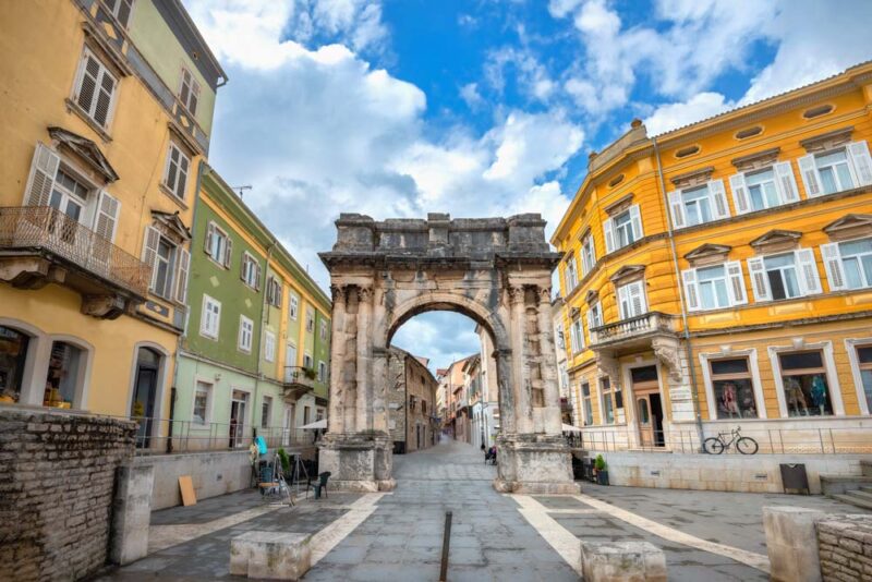 Croatia Two Week Itinerary: Arch of the Sergii