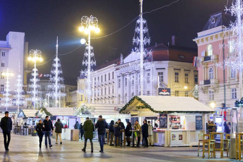 Croatia Two Week Itinerary: Christmas Market