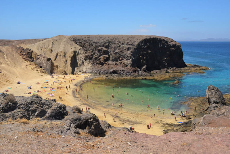 Fun Things to do in Lanzarote: Playa de Papagayo