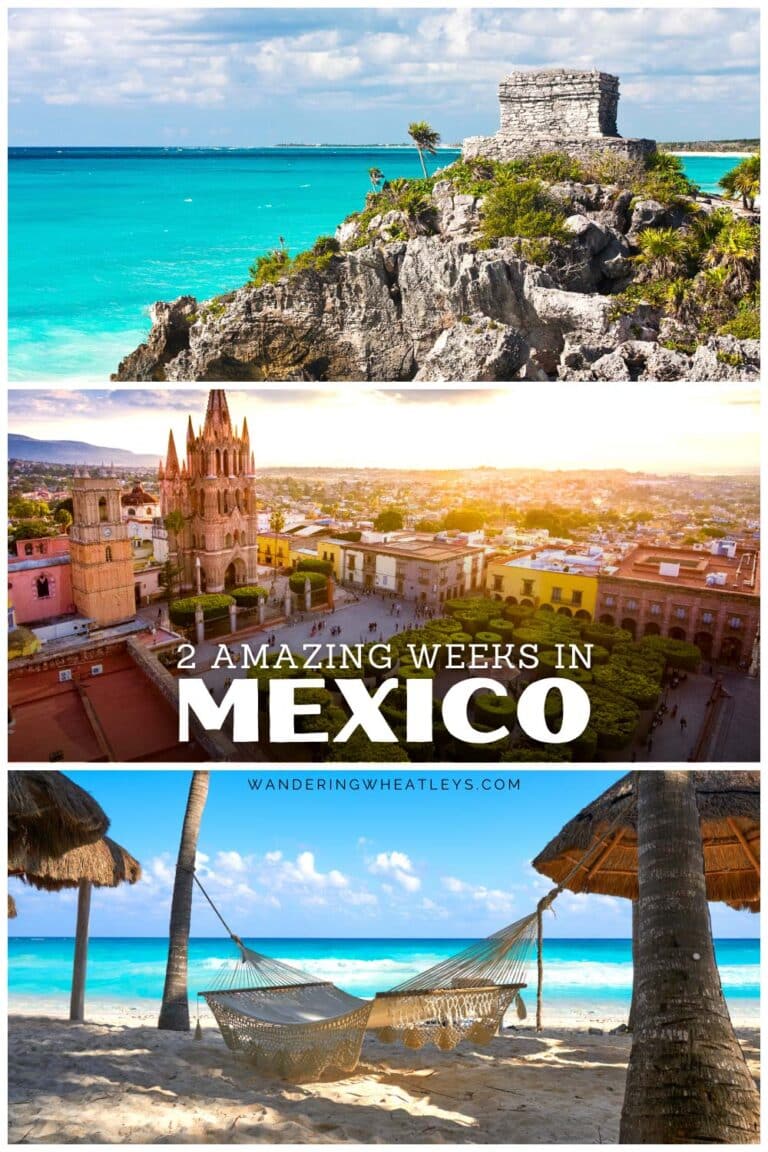mexico trip itinerary 2 weeks