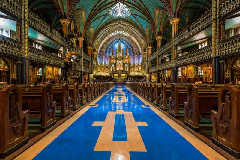 Montreal, Canada Things to do: Notre-Dame Basilica