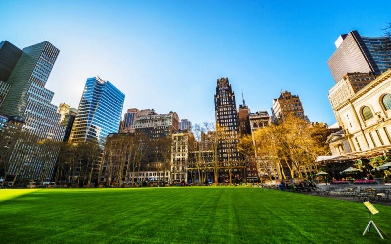 New York City 3 Day Itinerary Weekend Guide: Bryant Park