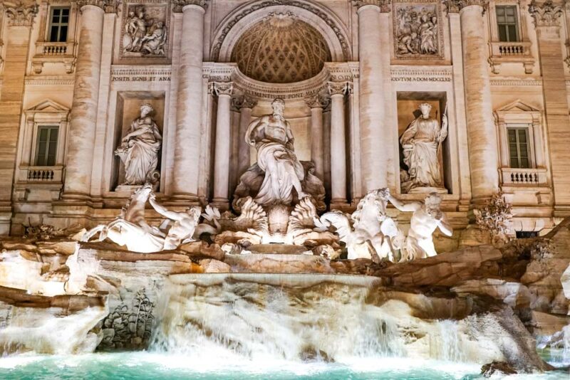 Rome 3 Day Itinerary Weekend Guide: Trevi Fountain