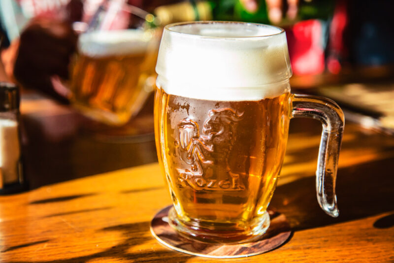 Traditional Foods to try in Czechia: Czech Beer