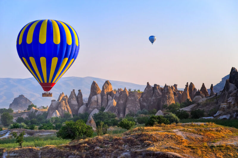 Turkey Two Week Itinerary: Hot Air Balloon Flight
