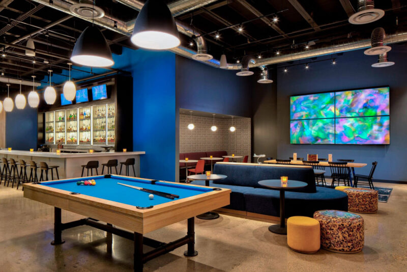 Unique Hotels in Fort Worth, Texas: Aloft Fort Worth Downtown