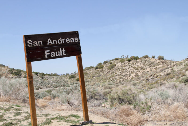 Unique Things to do in Palm Springs: San Andreas Fault
