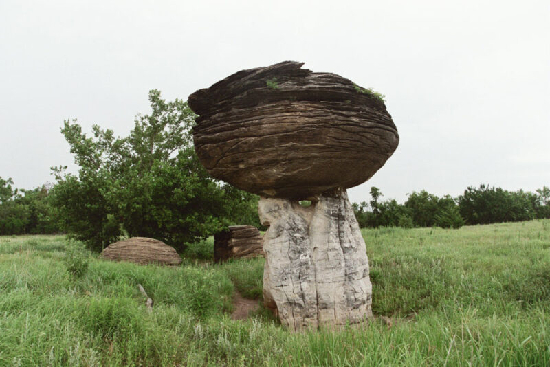 What to do in Kansas: Mushroom Rock State Park