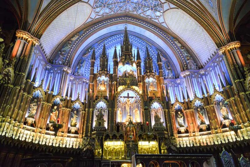 What to do in Montreal, Canada: Notre-Dame Basilica
